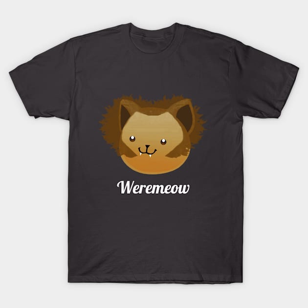 Weremeow T-Shirt by Dragons in Space